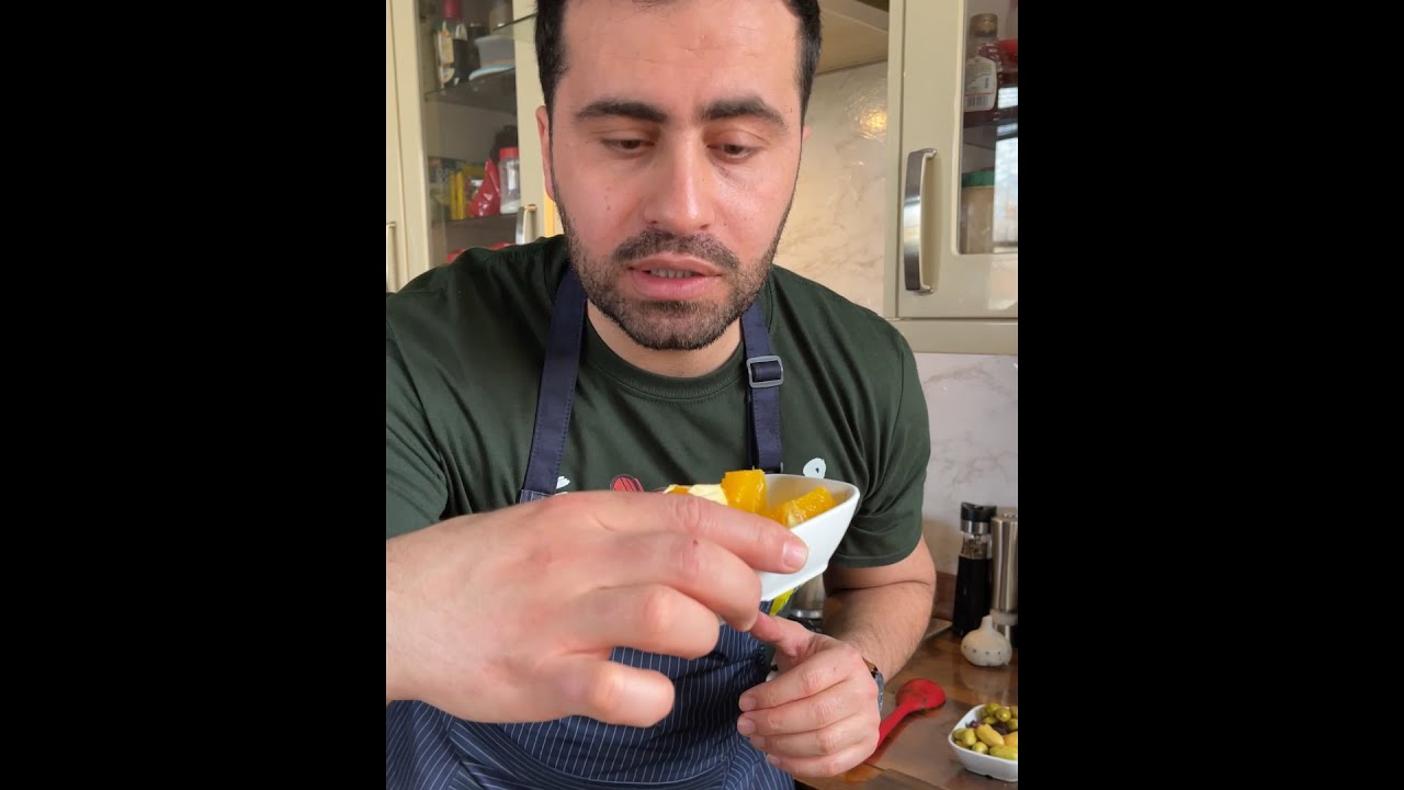 الخبيزة على طريقة ستي. مع البرتقال