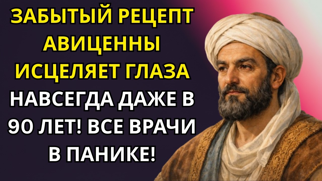 Авиценна ЗНАЛ Доктор вернул ЗРЕНИЕ в 87 ЛЕТ! Секрет прост!
