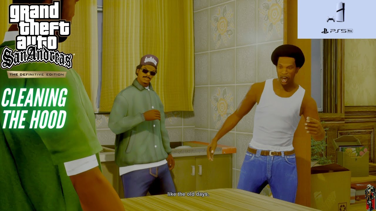 GTA San Andreas Definitive Edition | Очистка квартала