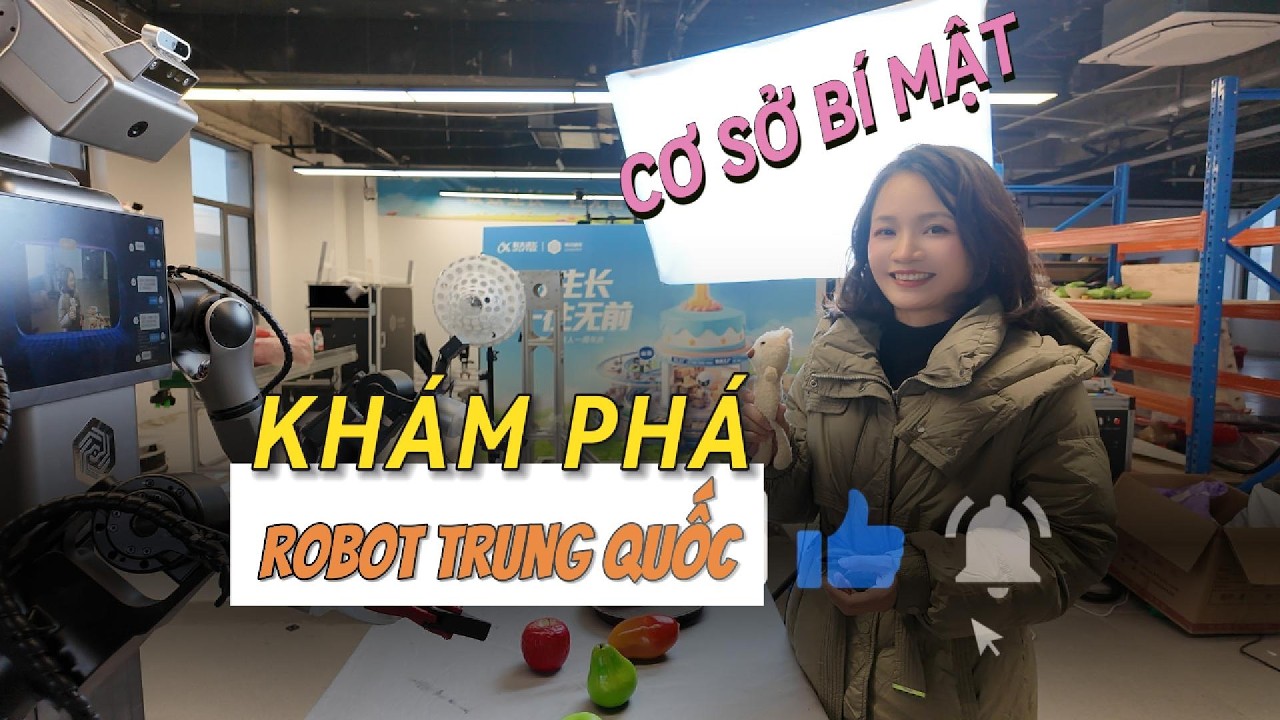 khám phá cơ sở bí mật của ROBOT TRUNG QUỐC