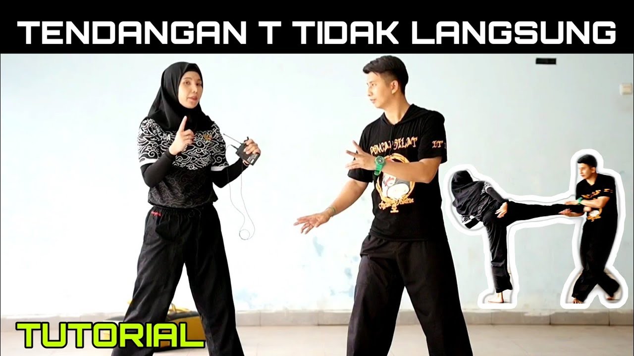 Teknik Tendangan T tidak langsung versi Denny dan Wewey