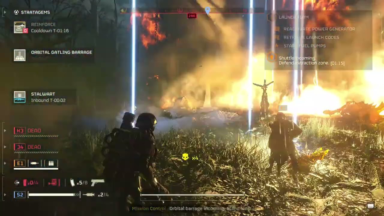 The Extraction Of All Time - Helldivers 2