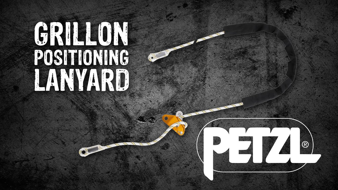 Petzl Grillon Positioning Lanyard Breakdown