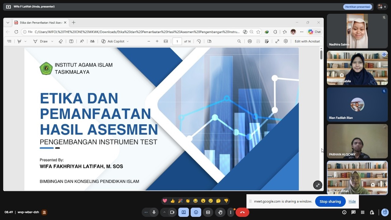 Etika dan Pemanfaatan Hasil Asesmen Pengembangan Instrumen