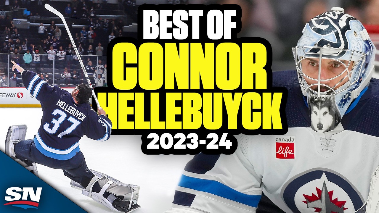 Connor Hellebuyck's Best Saves Of The 2023-24 NHL Season
