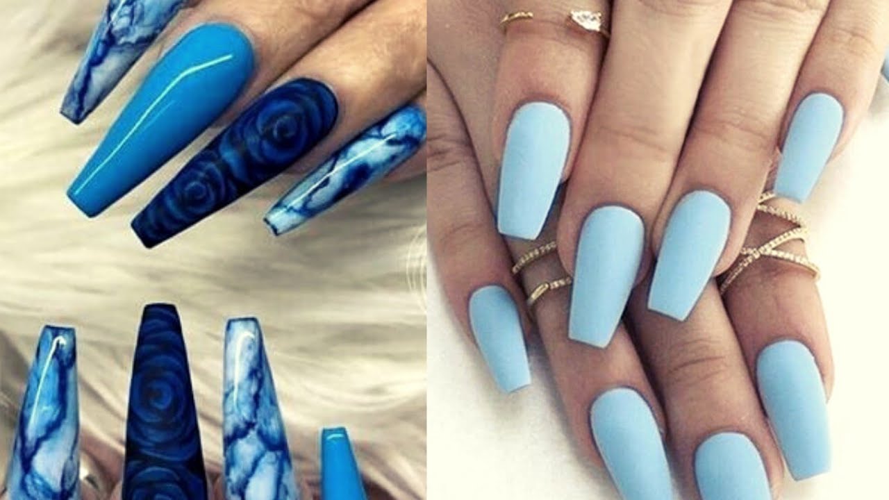 Nail Art Designs 2021| Blue Nails
