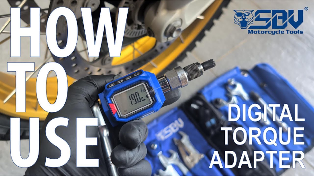HOW TO USE the SBVTools Digital Torque Adapter – Full Setup & Demo