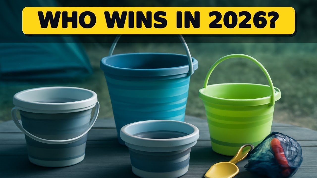 Top 5 Best Collapsible Silicone Camping Buckets 2026 - Your Ultimate Travel Companion