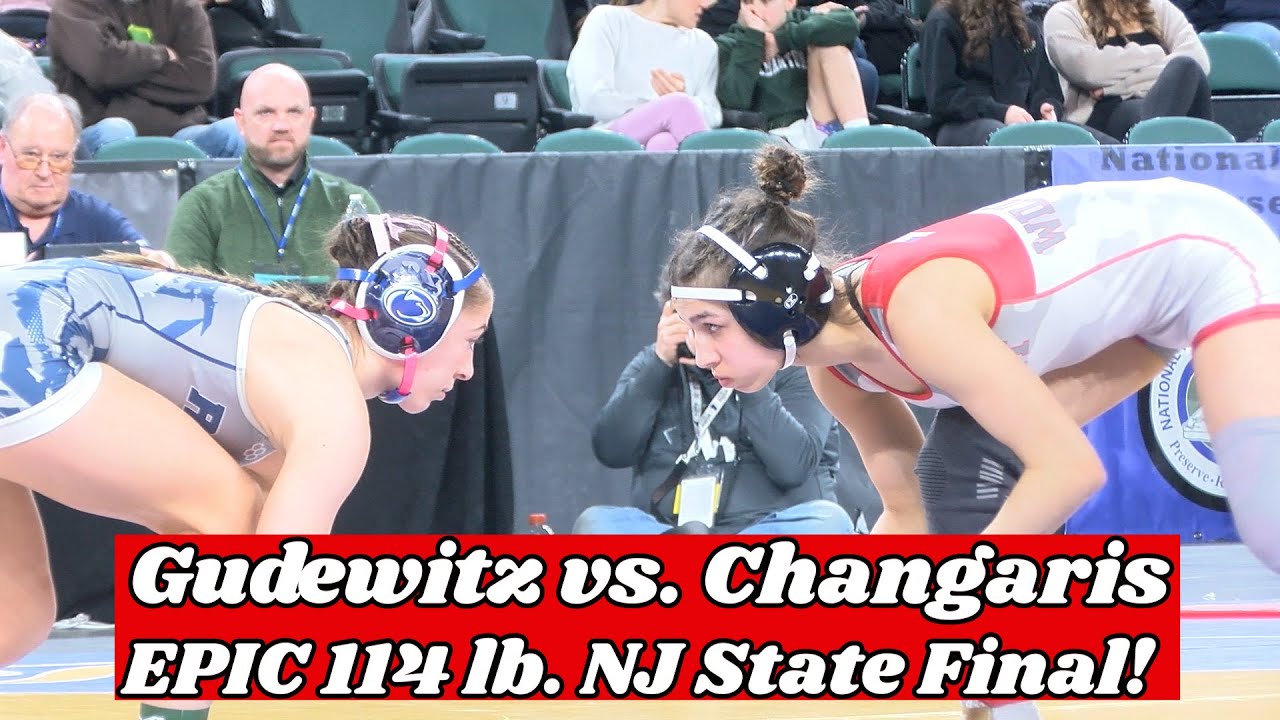 NJ Girls 114 lb. final was EPIC! | Elle Changaris (High Point) vs, Kylie Gudewitz (Howell)
