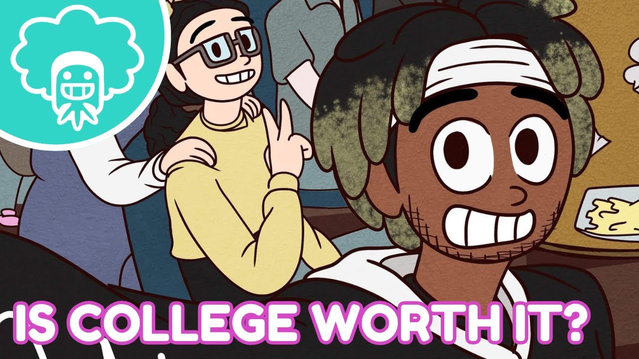 Should you go to college? | Speedpaint commentary (ft. Ryhalla)