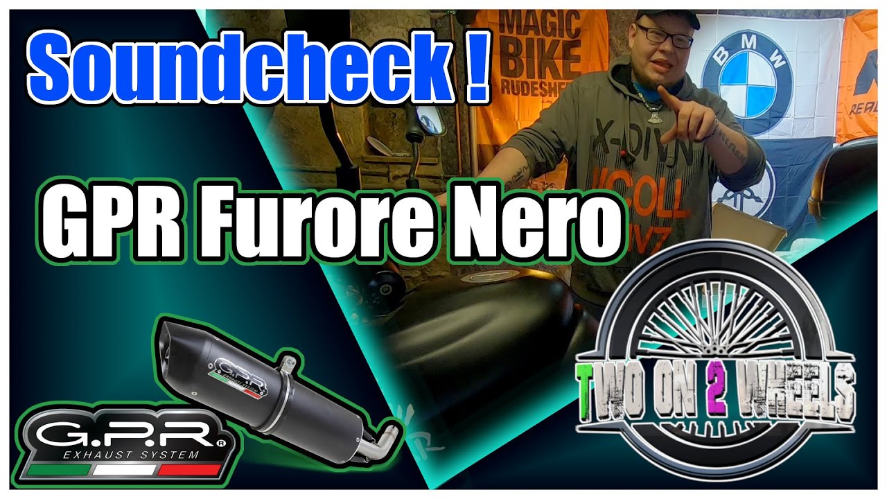 🔥GPR FURORE auf meiner F650 Funduro || Soundcheck !