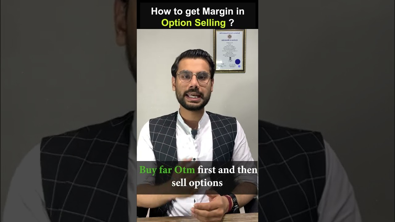 How to get margin in option selling I #rishimoney #shorts