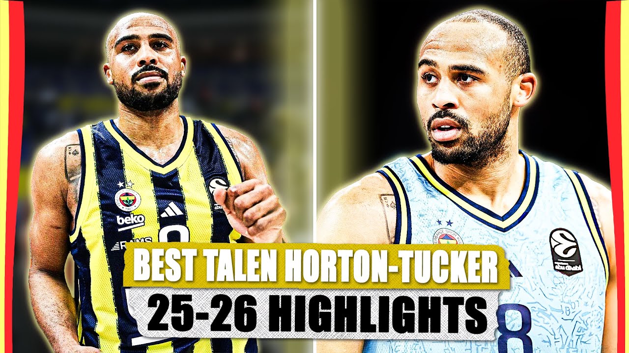 Talen Horton-Tucker is a PROBLEM 😤 2025-26 EuroLeague Highlights