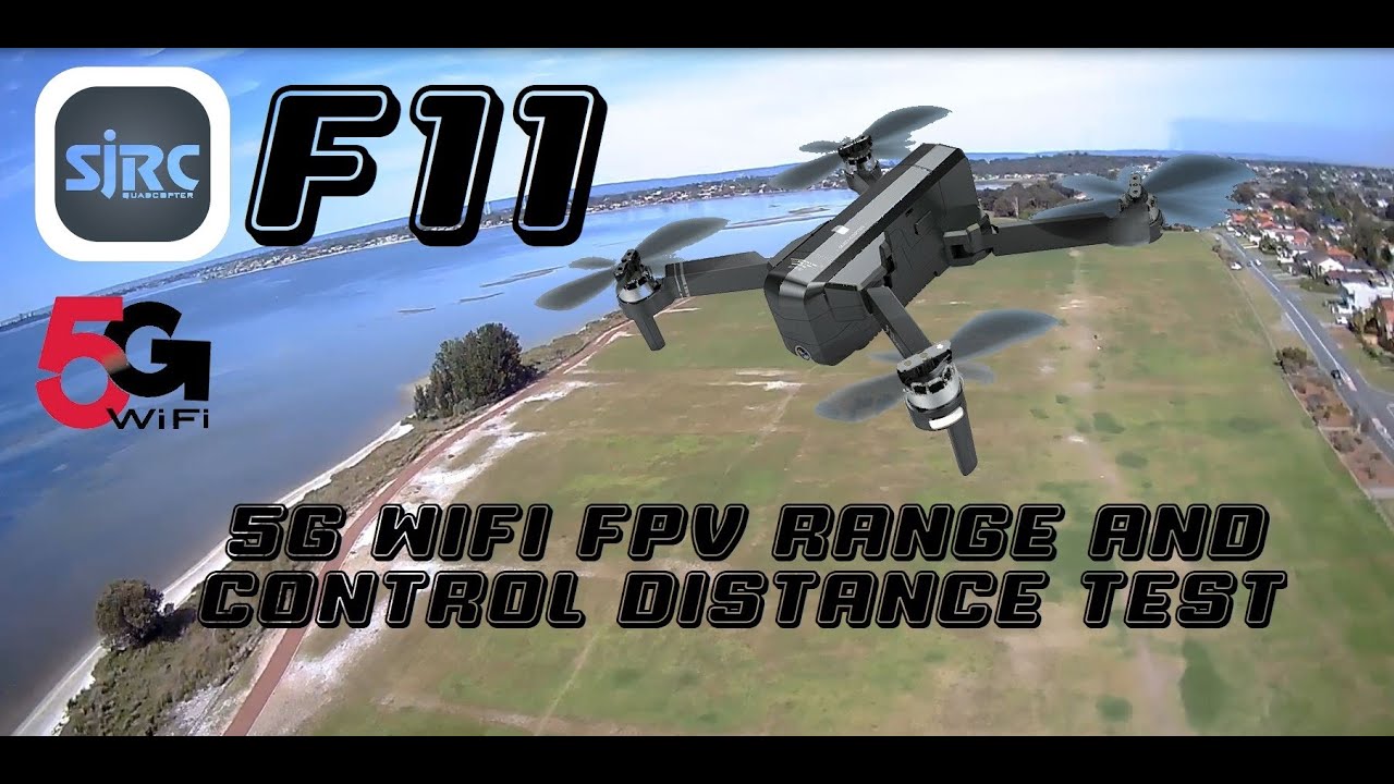 SJRC F11 5G WiFi Range & Max Control Distance Test