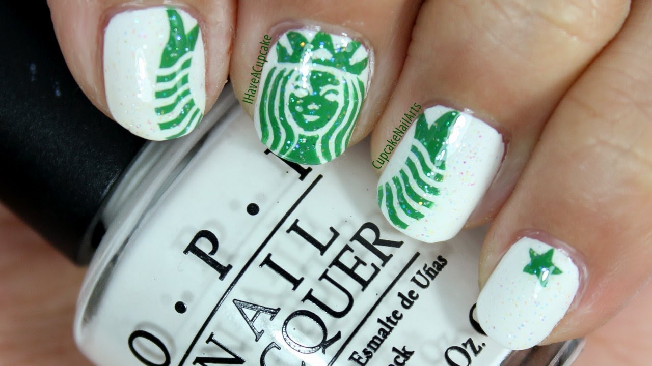 Starbucks Nail Art