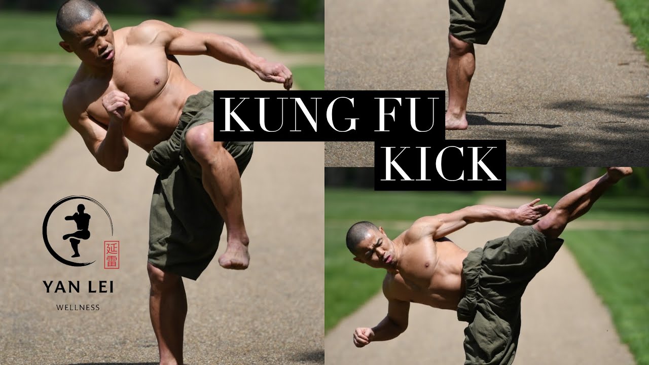 Shaolin Kung Fu Kick for Flexibility and Stamina