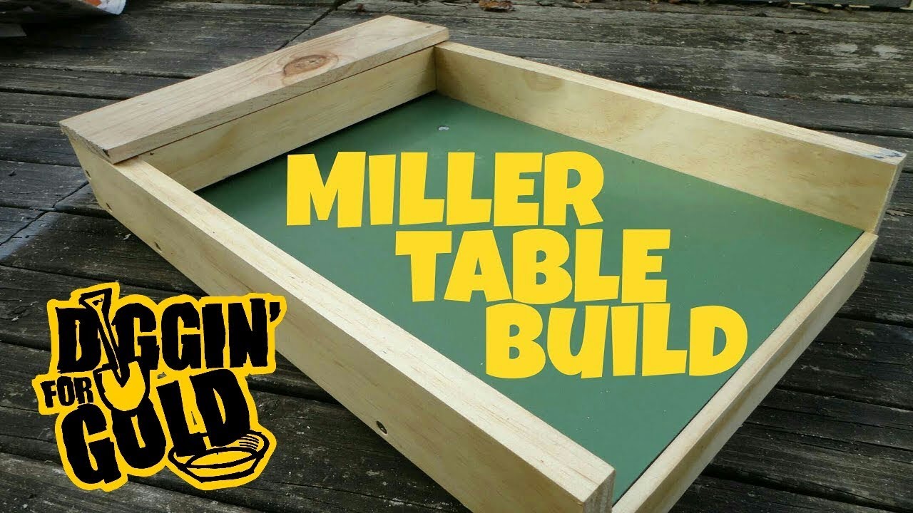 DIY Miller Table Build
