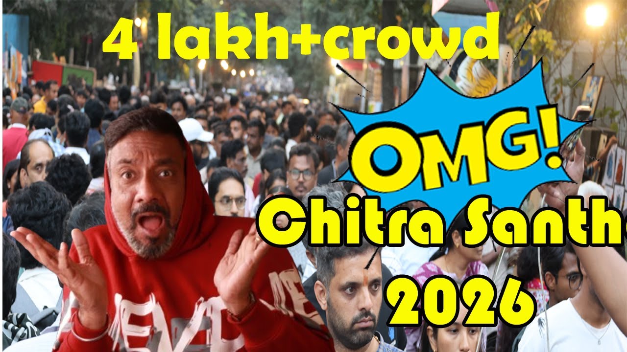 Chitra Santhe 2026 at Bangalore Chitrakala parishath  More then 5000 Artist ,4 Lakhs plus painting.