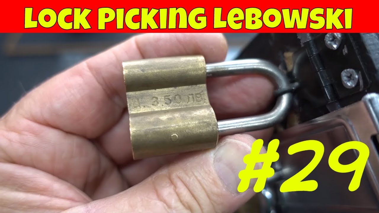 (1576) Dude's Treasure Chest Lock #29