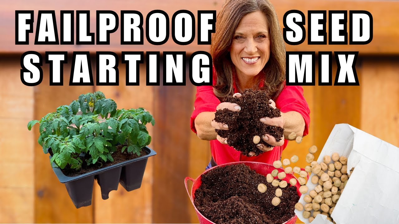 FAILPROOF DIY Seed Starting Mix: SAVE Money, Grow BETTER Vegetables