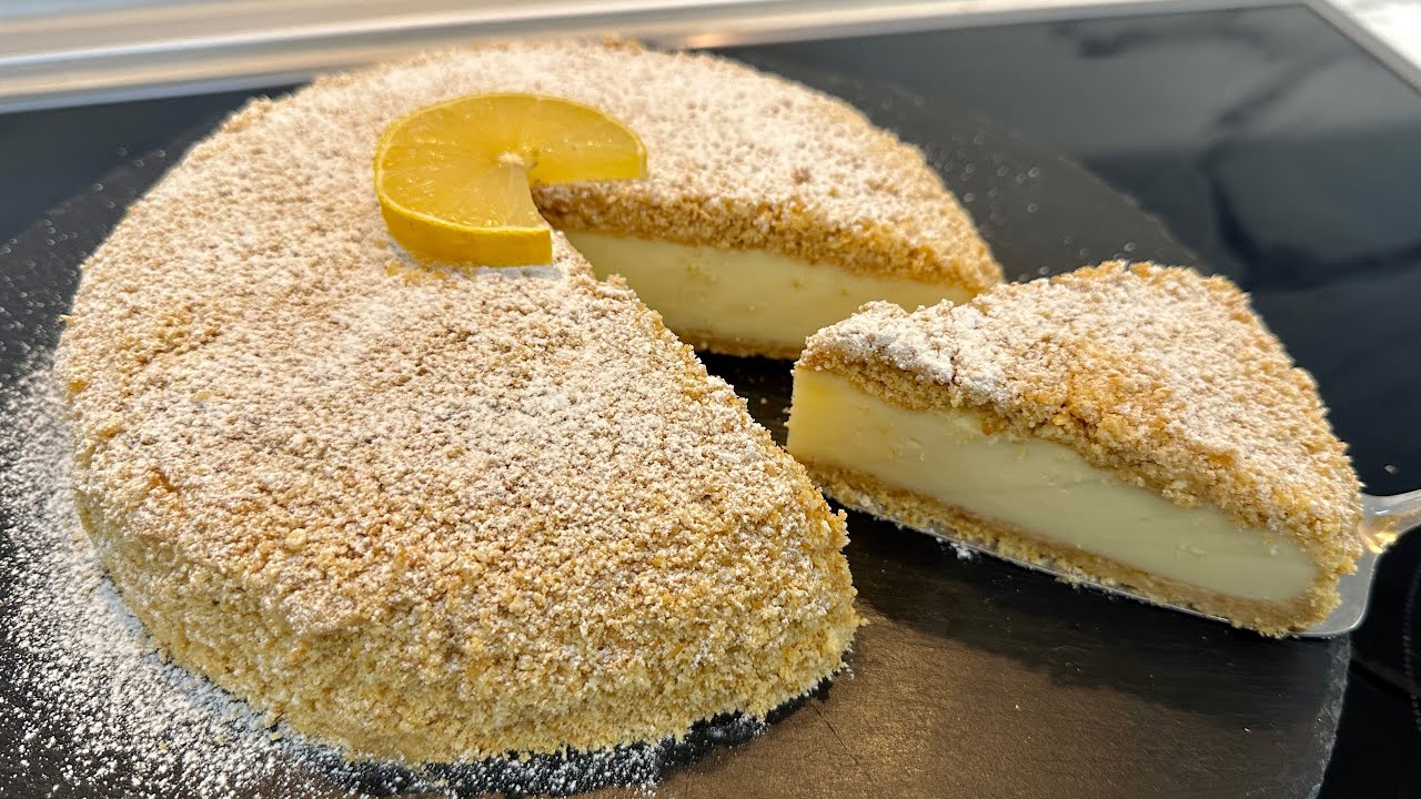 Лимонный торт 🍋Лучший в мире 🤩 Рецепт за 10 минут