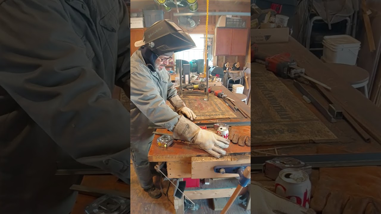 Welding Project - Ice Chest Support To Elevate To Put Material In Truck Bed