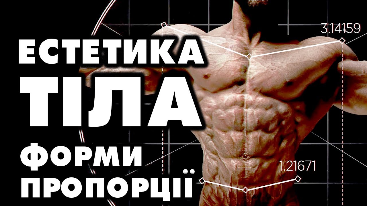 ЕСТЕТИКА ЧОЛОВІЧОГО ТІЛА