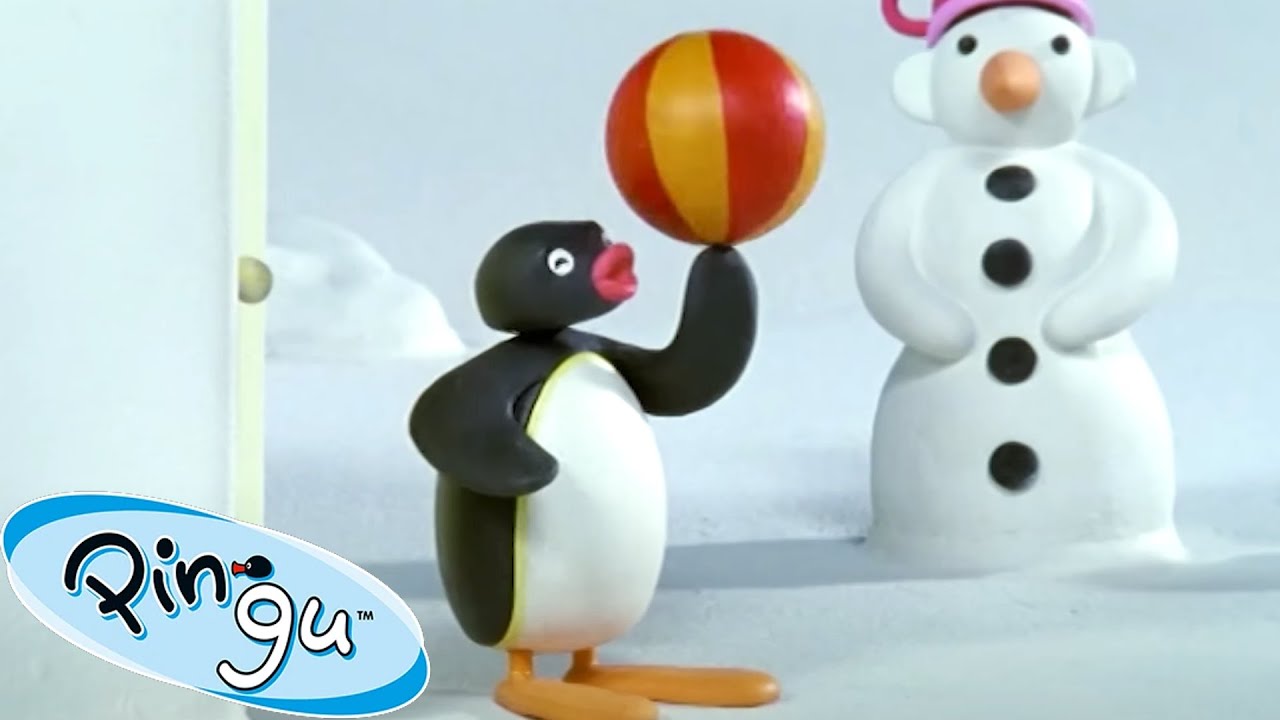 Can He Balance? 🐧 | Pingu - Official Channel | Cartoons For Kids