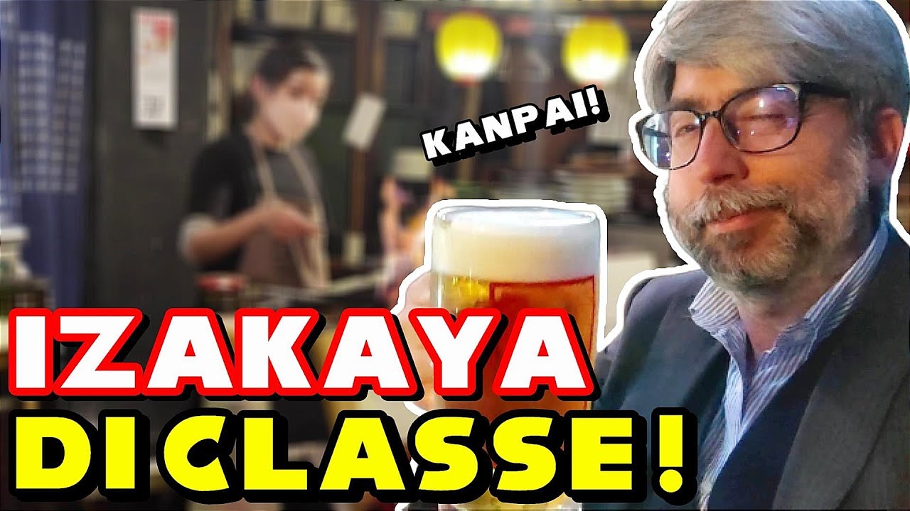 Serata Izakaya di classe con Papà Davide! - Vivi Giappone