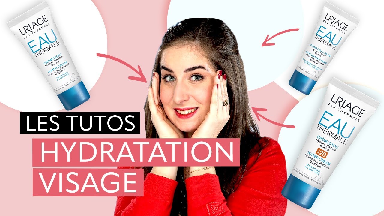 Увлажнение: как ухаживать за лицом? | Уроки на воде | Uriage