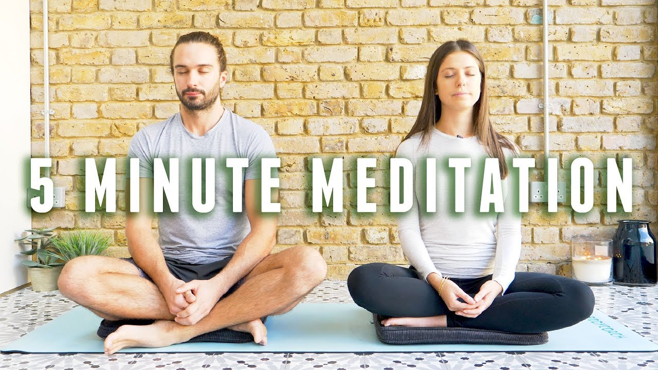 5 Minute Beginners Guided Meditation | The Body Coach