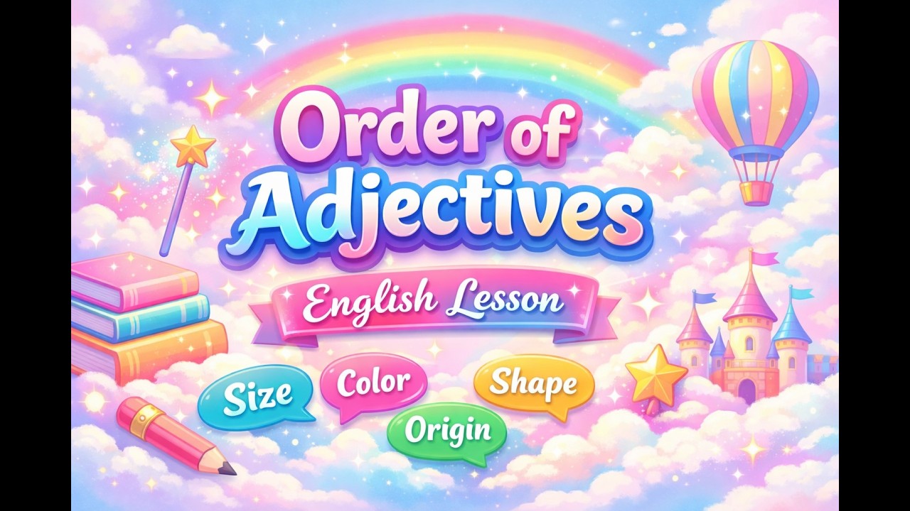 Order of adjectives | English