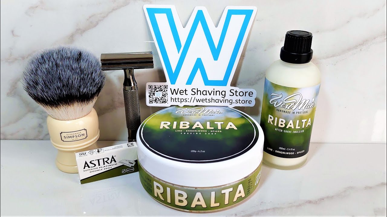 West Man Ribalta Set first try at The Wet Shaving Store.
