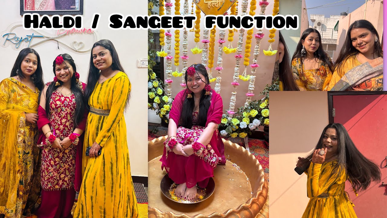 Group ki Pheli shadi❤️💃/Function started💕#vlog #upkishaadi #phadivibes 