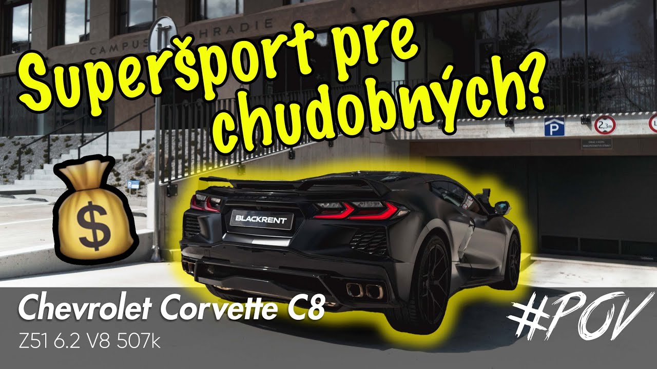 TEST: Chevrolet Corvette C8 Z51 / Americký sen s prekvapkom 🇺🇸 - Medziplyn