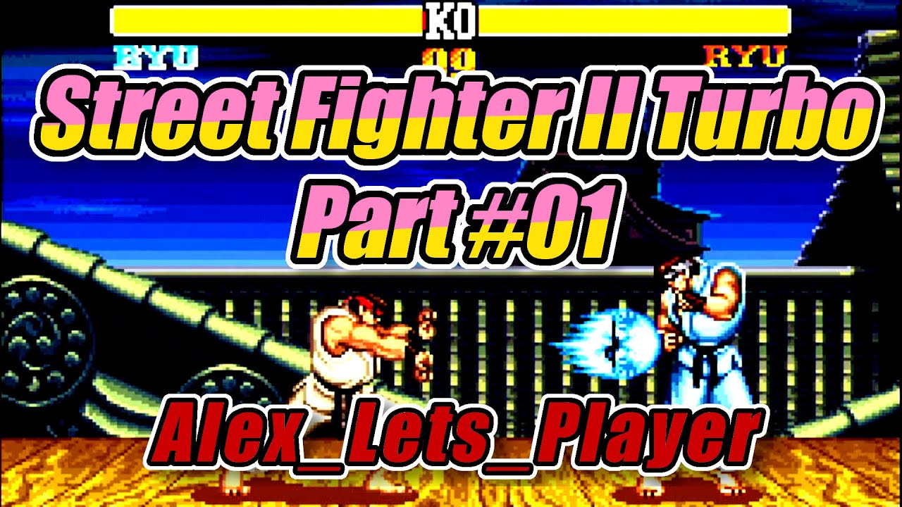 Street Fighter II Turbo #01 | Ryu | SNES Mini | Let's Play (German)