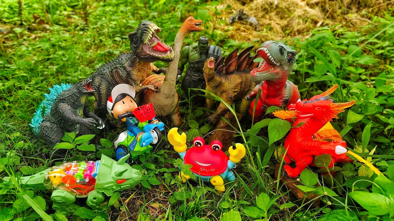 Dinosaurus Jurassic World Dominion: T-rex/ Brachiosaurus/ Skibidi/ Spider-Man/ KingKong/ KingGidorah