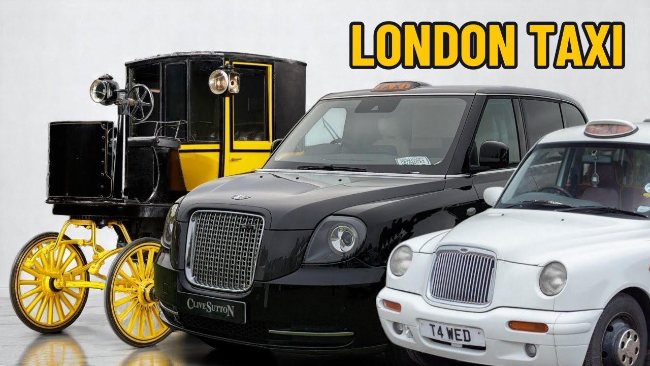 London Taxi Evolution (1834-2025) | ブラックキャブの歴史