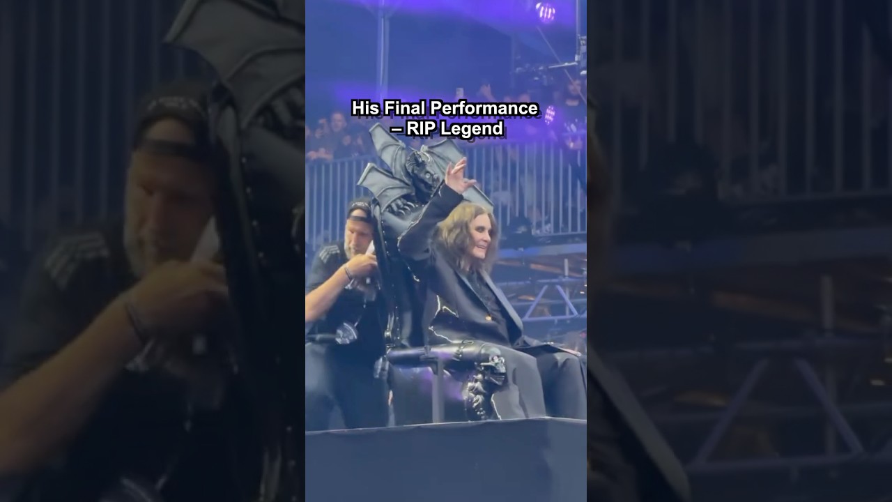 Ozzy Osbourne's Emotional Last Performance | Reel Talk 🎞️