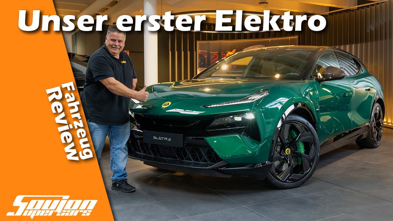Wir fahren elektrisch! ⚡️ - Lotus Eletre //Soujon Supercars