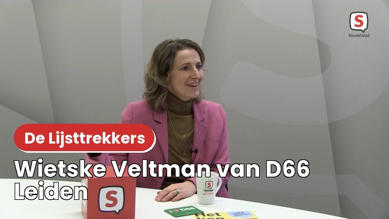 Wietske Veltman van D66 Leiden | Politiek071: De Lijsttrekkers