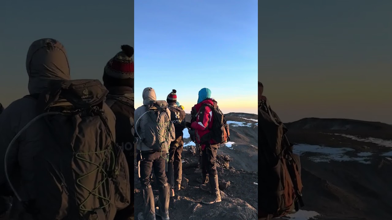 Kilimanjaro summit 🏔️🔥 (5895m)