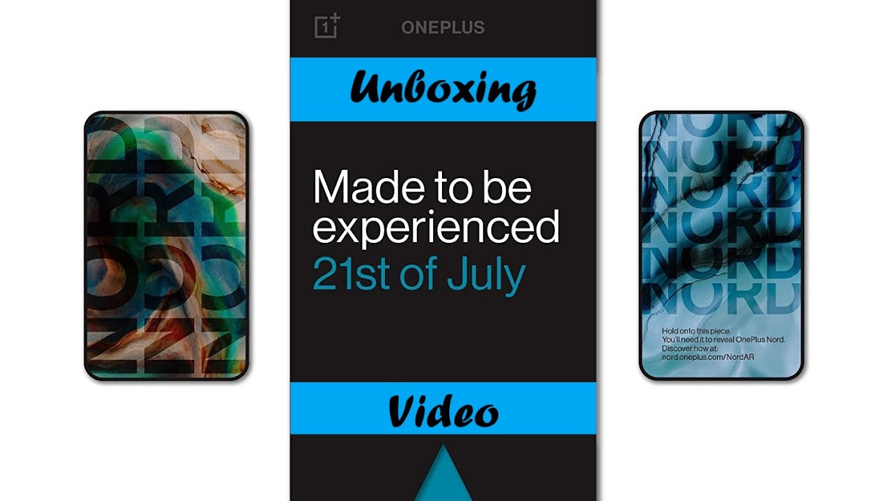 Unboxing OnePlus Nord AR Invite Cardboard (Experience)