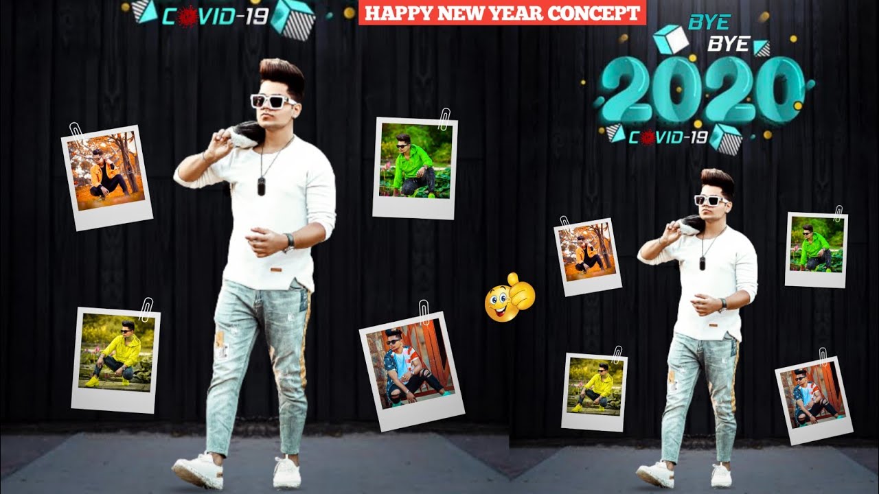 Happy New Year 2021 Photo Editing || Happy New Year Photo Editing 2021 || Bye Bye 2020 :- SaifiboyYT