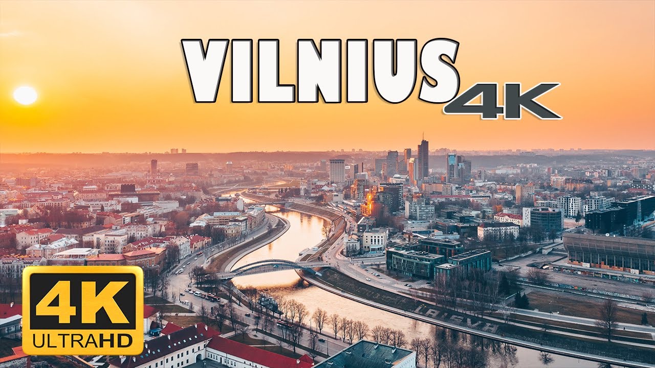Vilnius, Lithuania 🇱🇹 | 4K Drone Footage