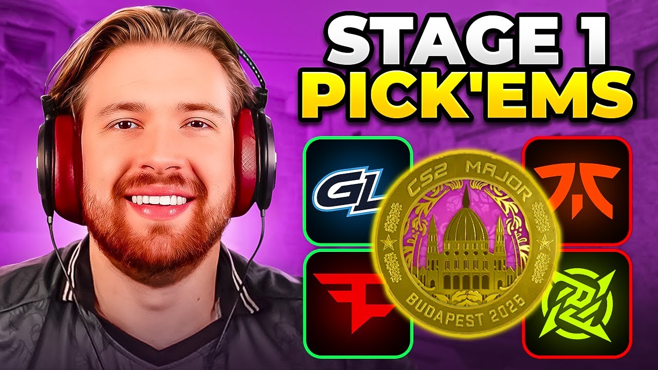 Мои PICK'EMS для мейджора StarLadder Budapest 2025!