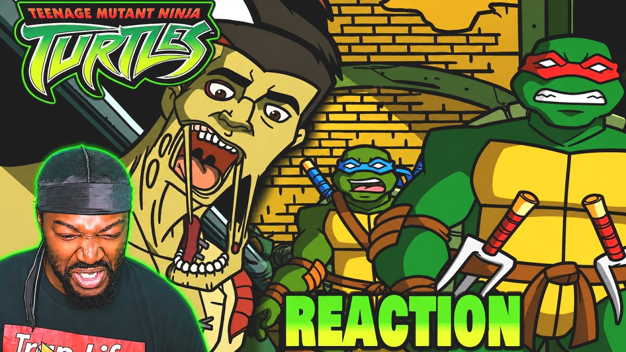 СНОГСШИБАТЕЛЬНОЕ БЕЗУМИЕ || Реакция на TMNT 2003, 4 сезон, 19 и 20 серии #tmnt