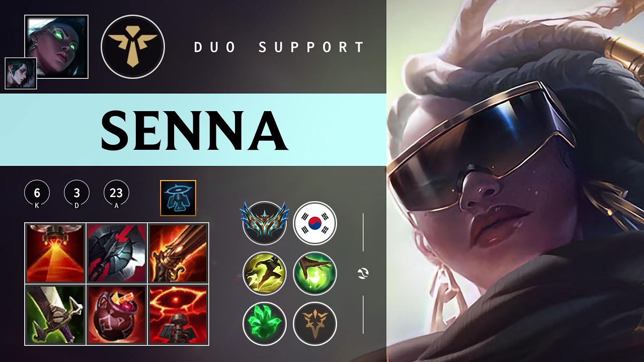 Senna Support vs Camille - KR Challenger Patch 26.06