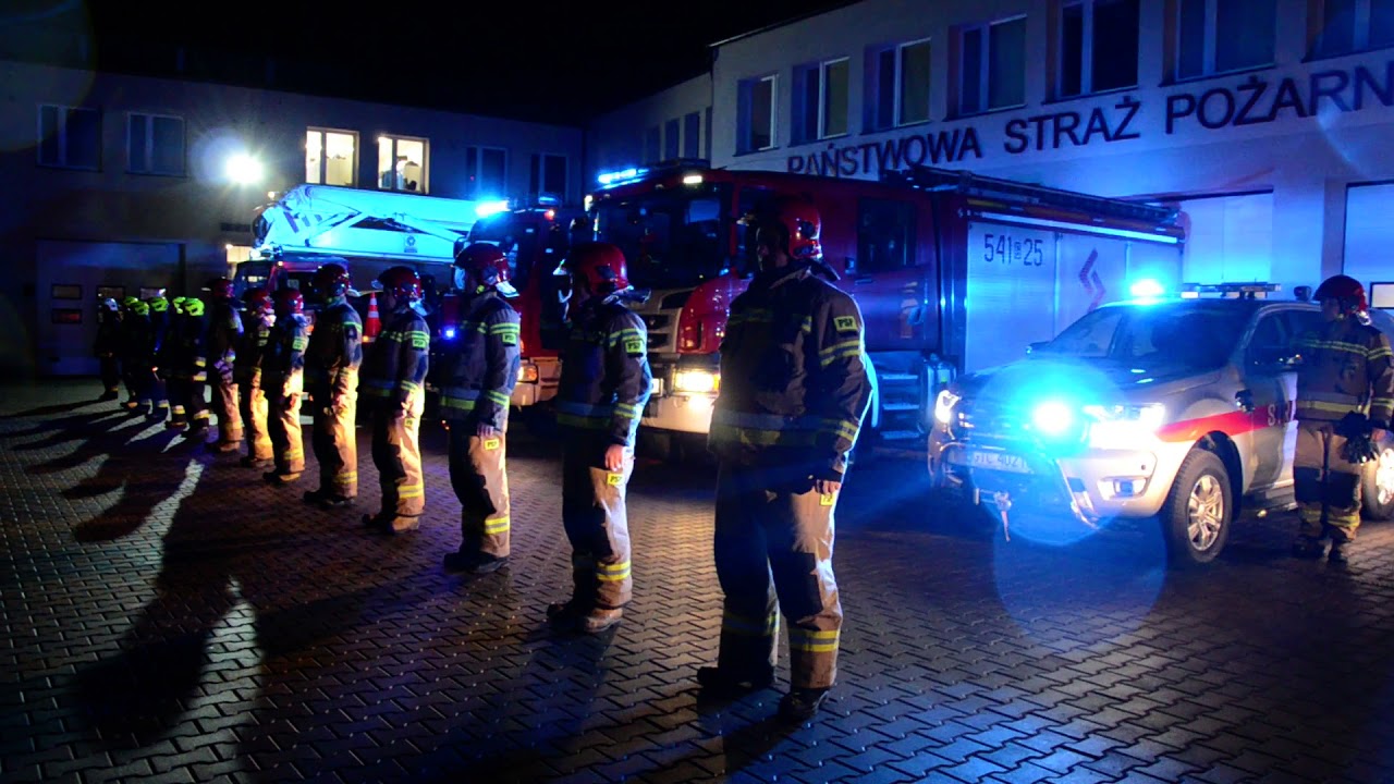 Zawyły syreny dla druhów, którzy zginęli w wypadku