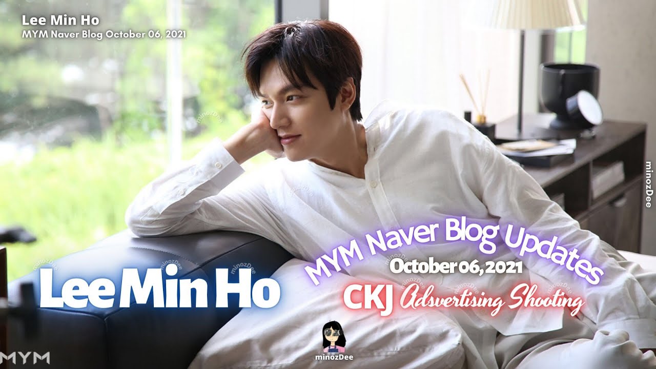 Lee Min Ho | MYM Entertainment Naver Blog Post October 06, 2021